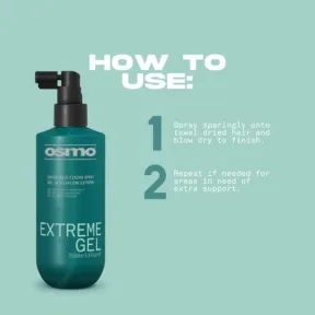 Osmo Extreme Gel Spray Gloss Styling Spray 250ml