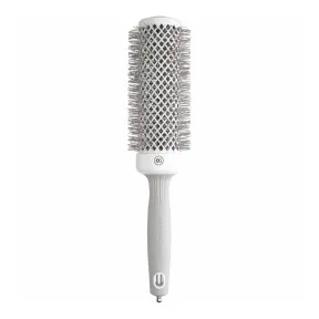 Olivia Garden Expert Blowout Round Hair Brush Speed White & Grey 45mm