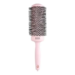 Olivia Garden Expert Blowout Round Hair Brush Speed Pastel Pink 55mm