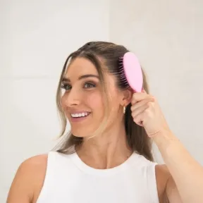 Framar Mini Detangle Brush - Pink