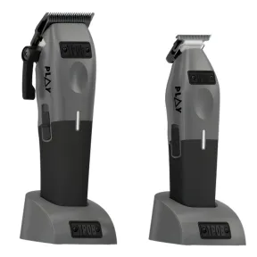 TPOB PLAY Gun Metal Grey Bundle (Clipper & Trimmer)
