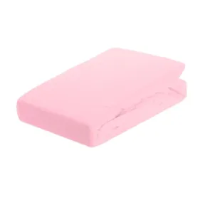 Aztex Luxury Massage Couch Cover With Hole - Pale Pink