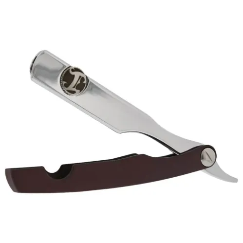 Irving Barber Company Chrome / Brandy Razor