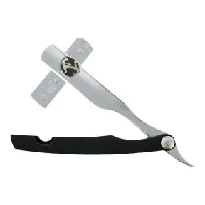 Irving Barber Company Chrome / Black Razor