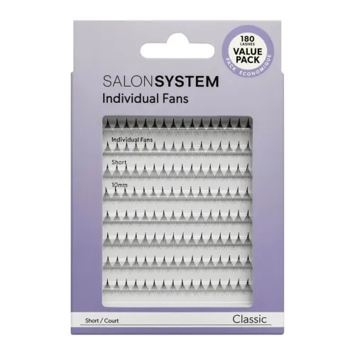 Salon System Individual Fans Value Pack - Short