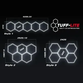 TUFF-LITE Hex LED Lighting - HEX5 Kit