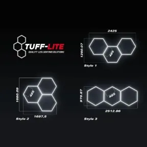 TUFF-LITE Hex LED Lighting - HEX3 Kit