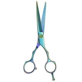 Matakki Toya Green Titanium Professional Hair Cutting Scissors 5.5 inch