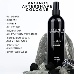 Pacinos Gold Aftershave Cologne 400ml