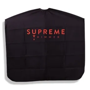 Supreme Trimmer Barber Cape - Red Logo