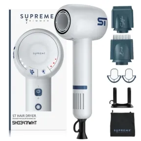 Supreme Trimmer Brushless Motor Hair Dryer - White