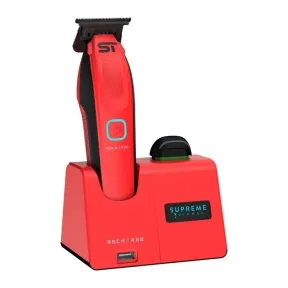 Supreme Trimmer Recharge Cordless Trimmer - Red