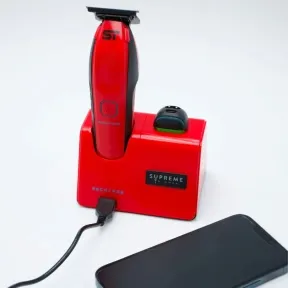 Supreme Trimmer Recharge Cordless Trimmer - Red