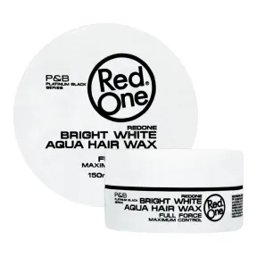 RedOne Hair Styling Aqua Hair Wax Bright White 150ml