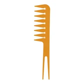 BarberBro. Dual-Action Detangler Comb - Yellow
