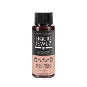 Leyton House Professional Liquid Jewlz Demi Permanent Hair Colour 9.046 Peach Melba 100ml