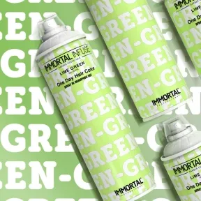 Immortal Infuse One Day Hair Color Spray Lime Green 200ml