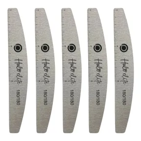 Halo Elite Half-Moon Zebra Files 180/180 - 5 Pack