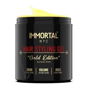 Immortal NYC Hair Styling Gel Gold Edition 500ml
