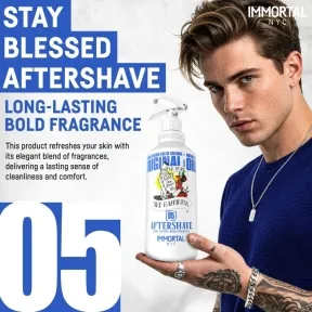 Immortal NYC Stay Blessed 05 Barber Aftershave Cologne 500ml