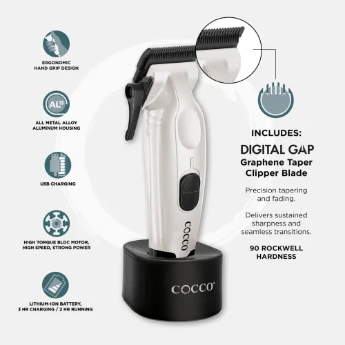 Cocco Veloce Pro Clipper - Pearl White