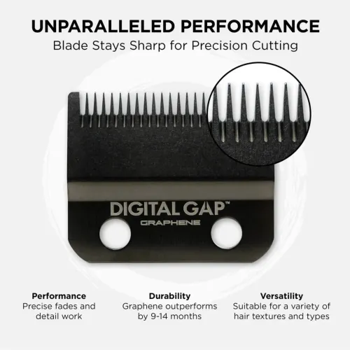 Cocco Digital Gap Ambassador Graphene Fade Clipper Blade