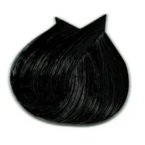 3deluxe Professional Permanent Hair Colour 1.0 Black 100ml