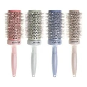 Crewe Orlando Wheat Brush - Ionic Heat Retainer Box Set