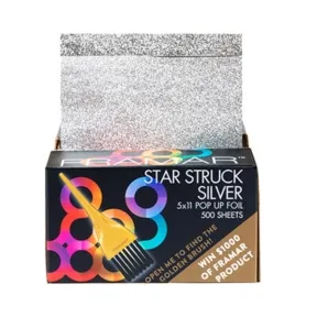 Framar Star Struck Silver Pop Up Foil - 500 Sheets (golden brush)