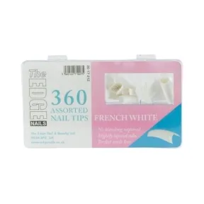 The Edge French White Tips - 360 Pack