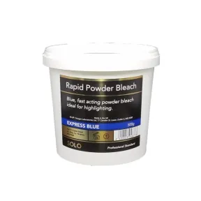 Solo Salon Supplies Blue Rapid Powder Bleach Blue 500g