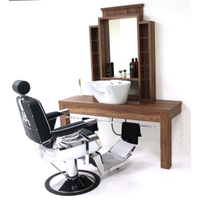 REM Montana Barbers Unit with Backwash Basin