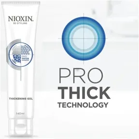 Nioxin 3D Styling Thickening Hair Gel 140ml