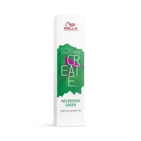 Wella Professionals Color Fresh Create Semi Permanent Hair Colour Neverseen Green 60ml