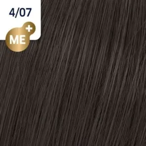Wella Professionals Koleston Perfect ME+ Pure Naturals 4/07 Medium Brown Natural Brown 60ml