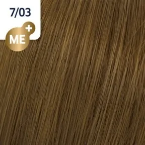 Wella Professionals Koleston Perfect ME+ Pure Naturals 7/03 Medium Blonde Natural Gold 60ml