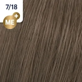 Wella Professionals Koleston Perfect ME+ Rich Naturals 7/18 Medium Blonde Ash Pearl 60ml