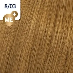 Wella Professionals Koleston Perfect ME+ Pure Naturals 8/03 Light Blonde Natural Gold 60ml