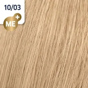 Wella Professionals Koleston Perfect ME+ Pure Naturals 10/03 Lightest Blonde Natural Gold 60ml