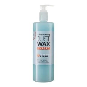 Just Wax Expert Cleanse & Prime Pre Wax Serum 500ml