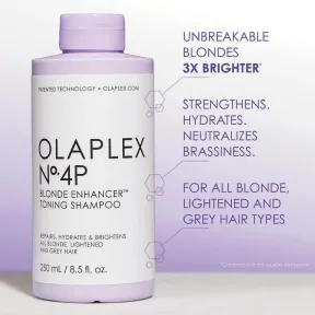 Olaplex No.4P Blonde Enhancer Toning Shampoo 250ml