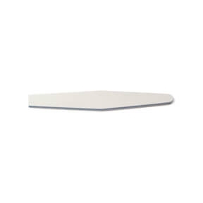 Cuccio Angle White File 100/100 Grit - 12 pack