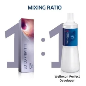 Wella Professionals Illumina Colour Tube Permanent Hair Colour 5/81 Light Pearl Ash Brown 60ml