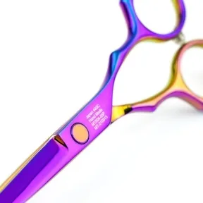 Matakki Toya Pink Titanium Hair Cutting Scissors 6 inch