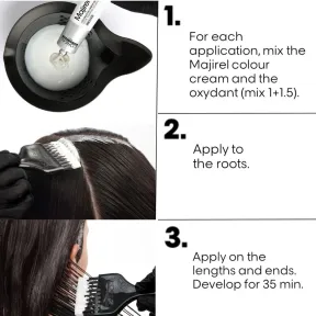 L'Oréal Majirel Permanent Hair Colour 1 60ml