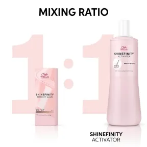 Wella Professionals Shinefinity Activator Brush & Bowl 2% 60ml