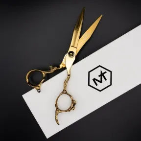 Matakki Beast Titanium Professional Hair Cutting Scissor Limited Edition Gold - 6 Inch