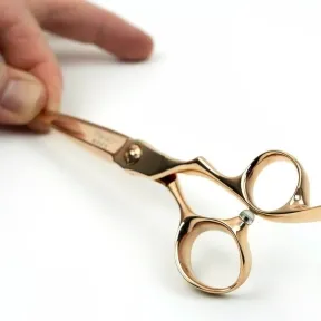 Matakki Ikon Rose Gold Professional Hair Cutting Scissor 6 inch