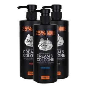 The Shave Factory Aftershave Cream & Cologne 500ml