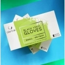 Colortrak Black Vinyl Disposable Gloves Medium 100 Pack